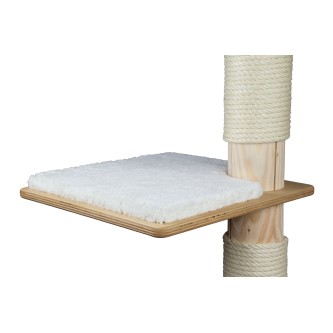 Liegeplatte 45x45 cm mit Auflage