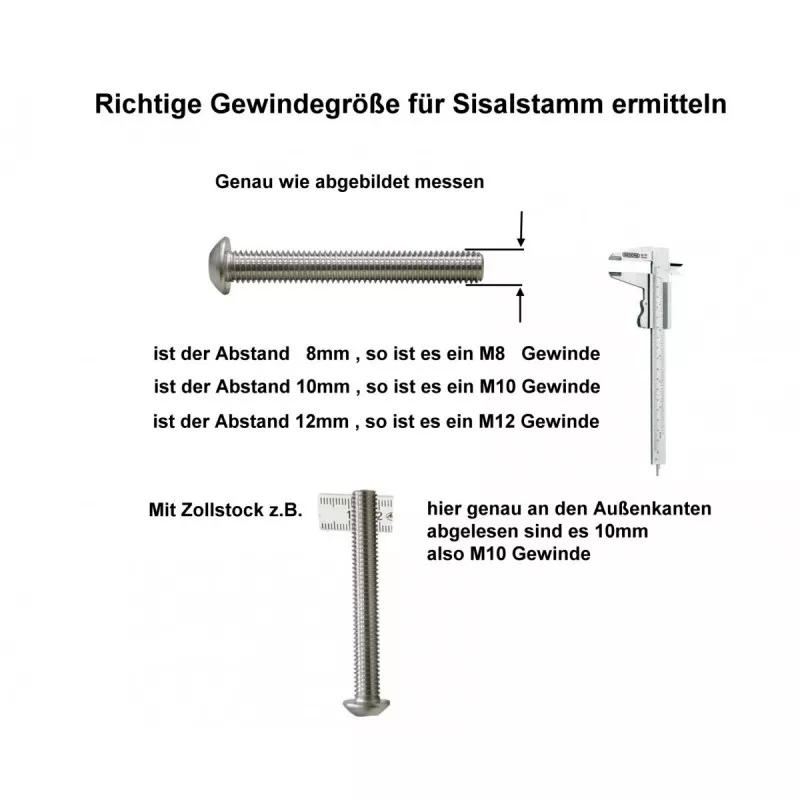 14 cm Outdoor-Vollholz-Deckenspanner