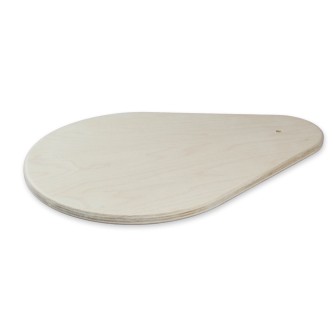 Ohrplatte rund 40 cm (Buche)