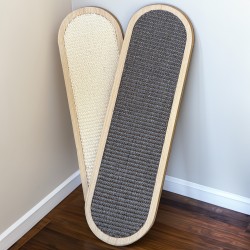 Kratzbrett 57x16 cm (rund)