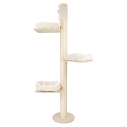 Kratzbaumland Woody-Deckenspanner mit 50x50 cm Ohrplatte