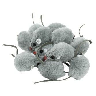 Spielmaus mit Filz-Schwanz