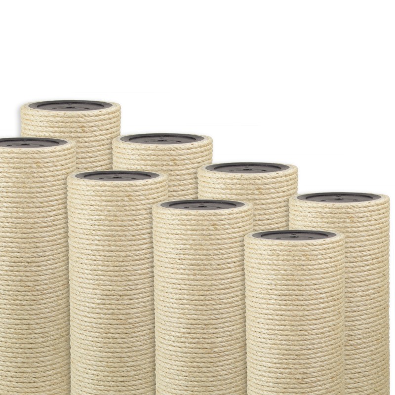Deluxe 15 cm Sisalstamm mit 8 mm Sisalseil Deluxe 15 cm Sisalstamm mit 8 mm Sisalseil