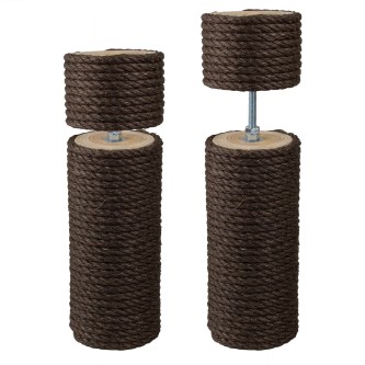 10 cm Premium-Vollholz-Deckenspanner (Braun)