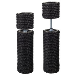 9 cm Premium-Deckenspanner (Schwarz)