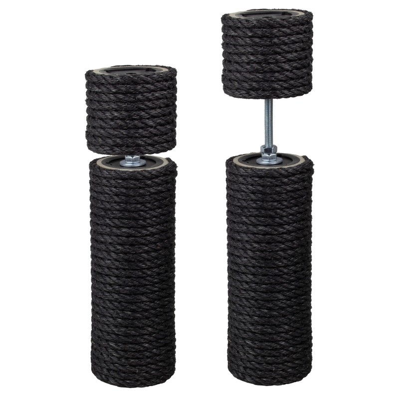 9 cm Premium-Deckenspanner (Schwarz)