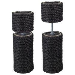 12 cm Premium-Deckenspanner (Schwarz)