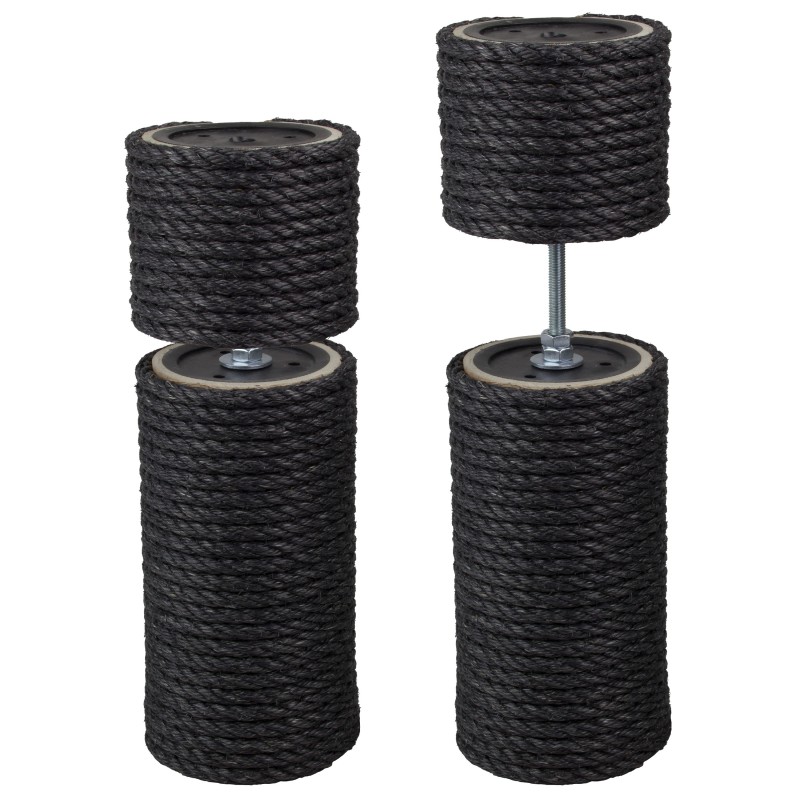 12 cm Premium-Deckenspanner (Schwarz)