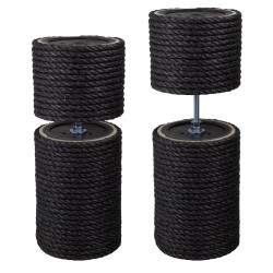 15 cm Premium-Deckenspanner (Schwarz)