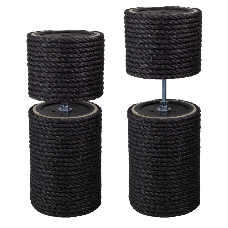 15 cm Premium-Deckenspanner (Schwarz)