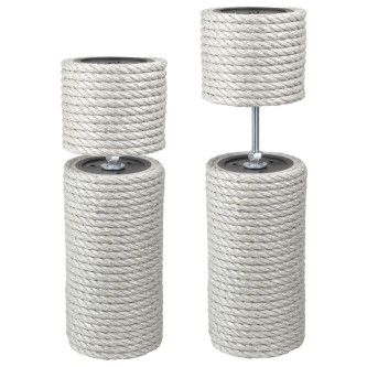 12 cm Premium-Deckenspanner (Sandgrau)