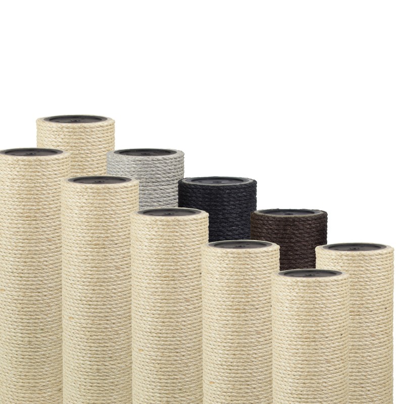 12 cm Sisalstamm-verschiedene Gewinde (M8,M10,M12)