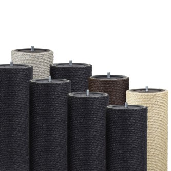 15 cm Endsisalstamm mit Stehbolzen