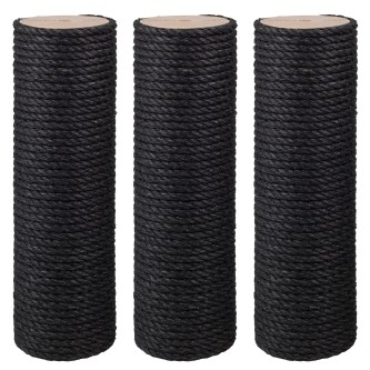 Vollholzstamm-Sisalstamm- 14 cm- 12 mm Gewinde