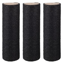 Vollholzstamm-Sisalstamm- 16 cm- 10 und 12 mm Gewinde