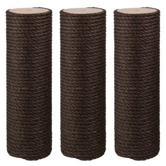 Vollholzstamm-Sisalstamm- 12 cm- 10 mm Gewinde
