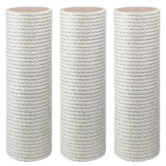Vollholzstamm-Sisalstamm- 10 cm- 8 mm Gewinde