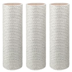 Vollholzstamm-Sisalstamm- 12 cm- 10 mm Gewinde