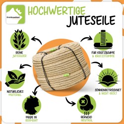 Jute-Seil versch. Dicken