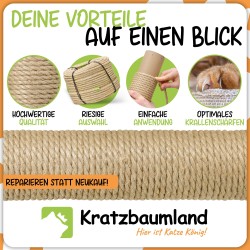 Jute-Seil versch. Dicken