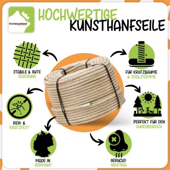 Premium-Outdoor-Sisalseil 6-16 mm