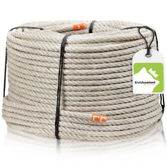 Premium-Sisalseil Sandgrau 6-16 mm