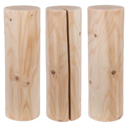 13 cm Vollholzstamm