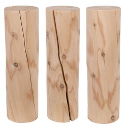 12 cm Vollholzstamm