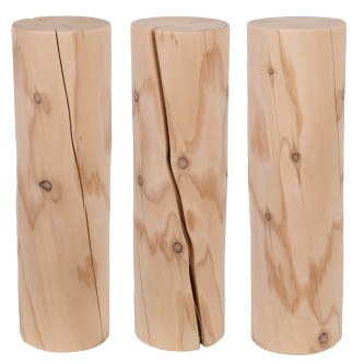 12 cm Vollholzstamm