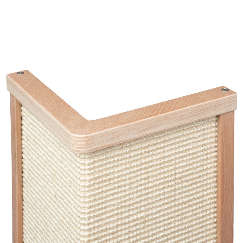 Vollholz Eck-Kratzbrett 55cm / 70cm