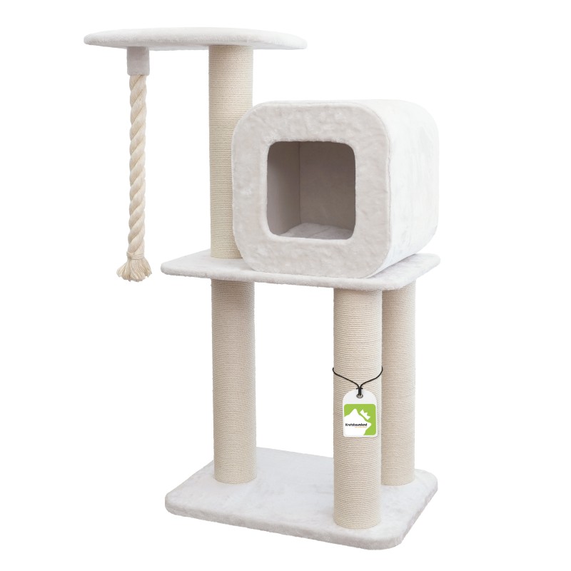 Oscar L Kratzbaum – Modernes Design, 153 cm hoch, 2 Liegeflächen