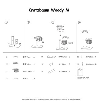 Ersatzteile für Woody M