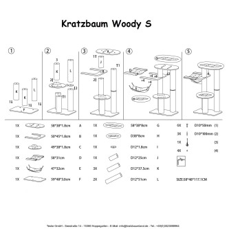 Ersatzteile für Woody S