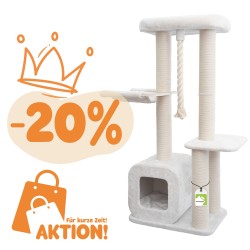 Oscar XL Kratzbaum – Modernes Design, 184 cm hoch, 4 Liegeflächen