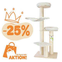 Holzkratzbaum Woody XL – Nachhaltiger & Stabiler Kratzbaum für Katzen