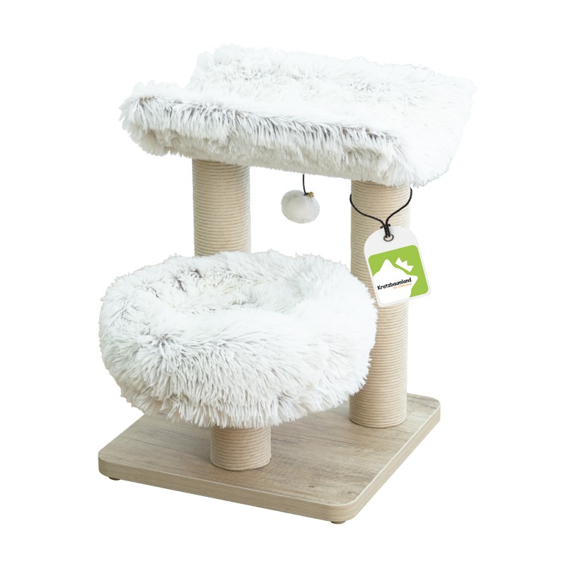 Mini M Kratzbaum - Kompakter Zweit-Kratzbaum mit Liegefläche