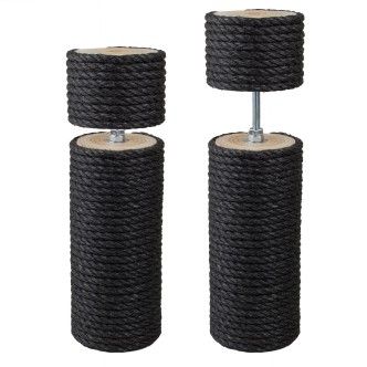 Premium-Vollholz-Deckenspanner (Schwarz)
